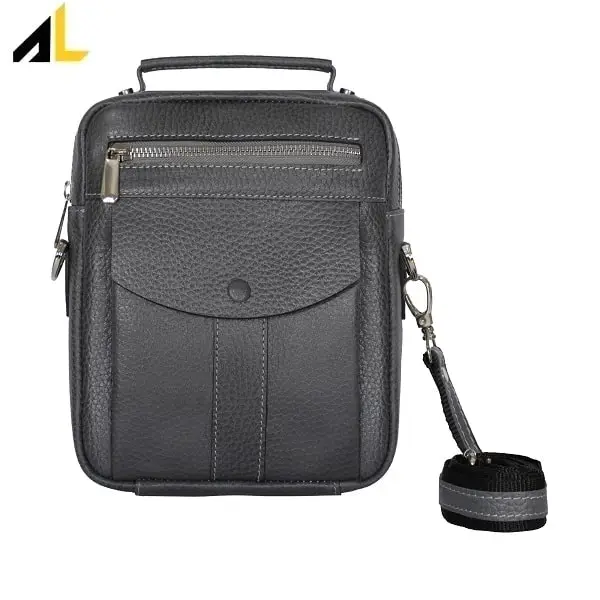 کیف دوشی چرم طبیعی کد ALM189