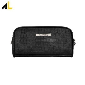 کیف لوازم آرایشی چرم طبیعی کد ALZ039